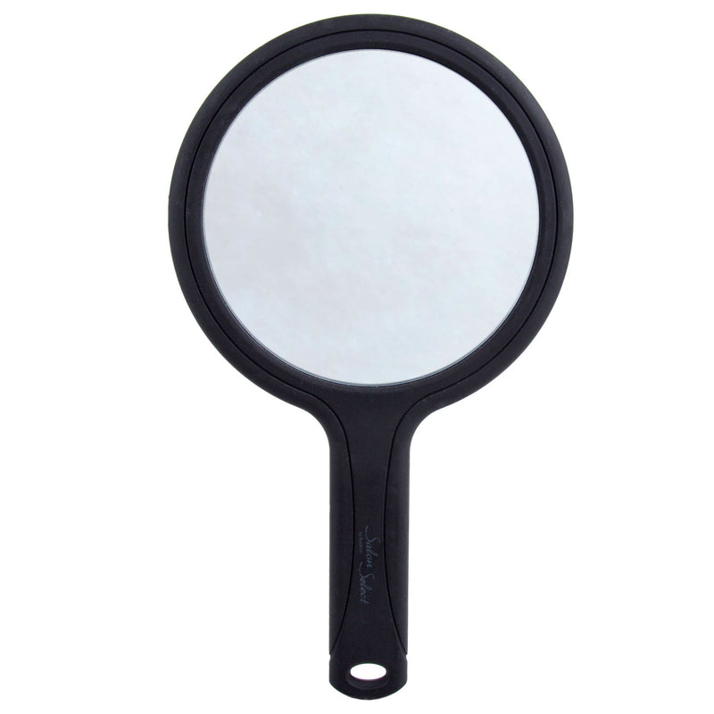 [Australia] - Bodico 3-in-1 Tri-Magnification Handheld Mirror for Makeup, 13.5 inches, Black 