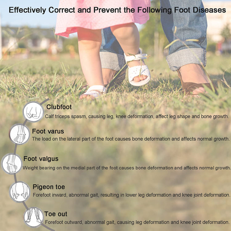 [Australia] - AFO Drop Foot Brace for Kids Toddler Ankle Foot Orthotics Night Splint, Baby Functional Orthotics & Foot Stabilizer, Improves Standing or Walking (16CM) 16CM 