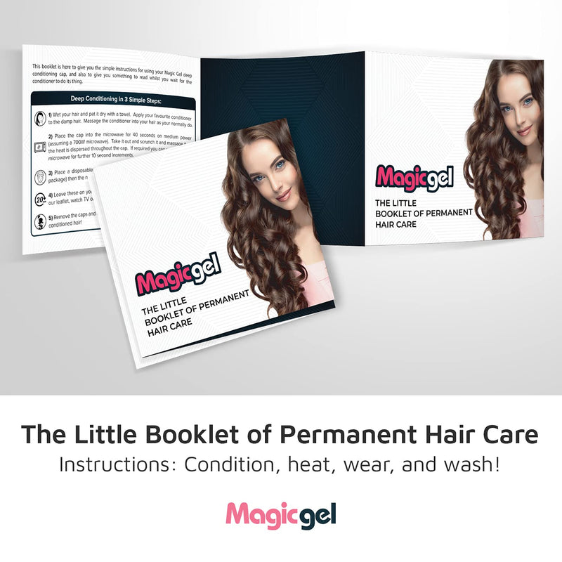 [Australia] - Premium Deep Conditioning Heat Cap. A Hot Head Cap to Hydrate, Moisturize and Condition. Thermal Cordless Hair Steamer for Damaged Hair (Natural Steam Treatment) by Magic Gel 
