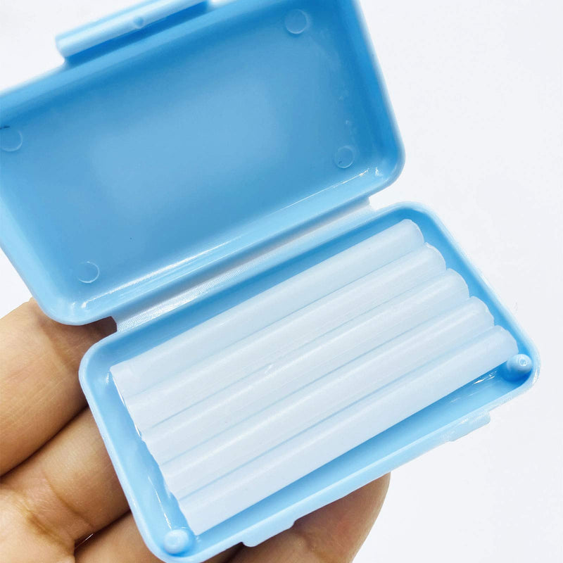 [Australia] - Orthodontic Wax for Braces, HRASY 10 Pack Dental Wax Brace Wearer Wax for Relieving Irritation and Pain, Blue Mint Flavor 
