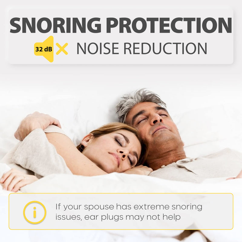 [Australia] - PQ Small Ear Plugs for Sleep - 40 Small Foam Earplugs for Sleeping for Small Ear Canals! Noise Cancelling 32 dB, Sound Blocking, Premium Soft Earplugs for Women and Men, Ear Plugs to Block Snoring 