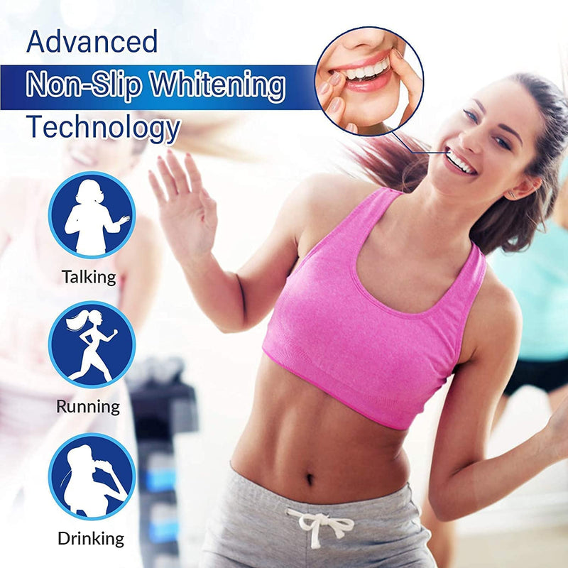 [Australia] - Teeth Whitening Strips, Tooth Whitening Kits, at Home Teeth whitening Strips,Sensitive Teeth Whitening Strips Teeth Whitener 14 Packs 28 Pcs 
