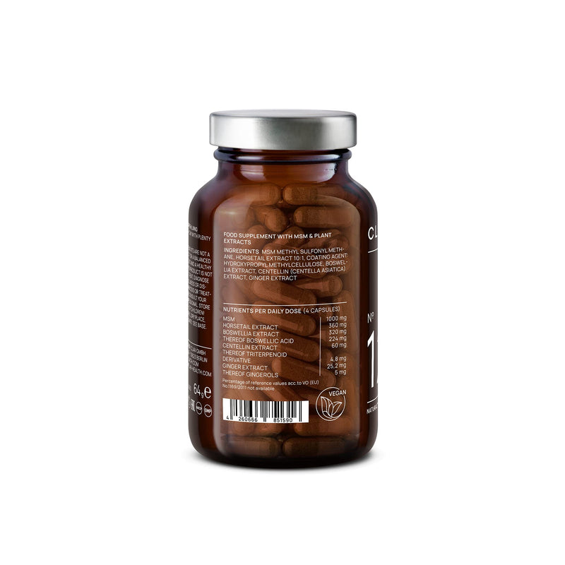 [Australia] - N�12 ANTIFLAMM - Anti-inflammatory & Joint Health with Boswellia Serrata Horsetail MSM Capsules High Dose - with Gotu Kola & Ginger Extract - 120 Capsules 