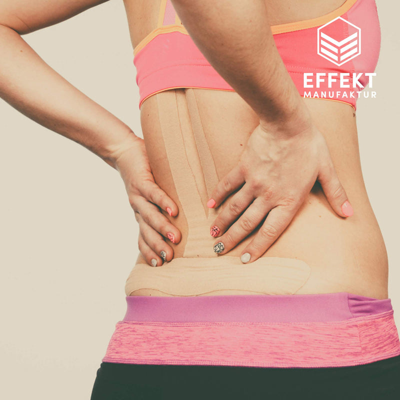 [Australia] - Effect Manufacture - (16ft x 2in) Roll - Kinesiology Tape - Kinesiotapes Waterproof & Elastic for Sports - Kinesiotape Physio Tape (Beige) 1 Roll Beige 
