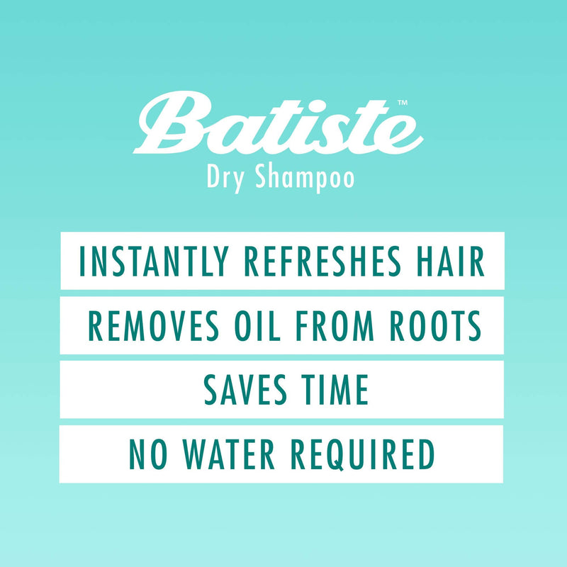 [Australia] - Batiste dry shampoo original, fresh hair for all hair types, 3 pack 2 + 1 (3 x 200 ml) 