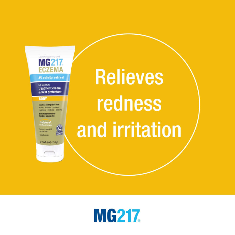 [Australia] - MG217 Eczema Body Cream with 2% Colloidal Oatmeal - 6 oz Tube 