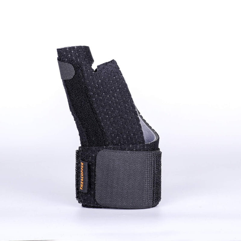 [Australia] - THX4COPPER Reversible Thumb&Wrist Stabilizer Splint for BlackBerry Thumb,Trigger Finger, Pain Relief, Arthritis,Tendonitis, Sprained, Carpal Tunnel, Stable, Lightweight, Breathable Small/Medium 