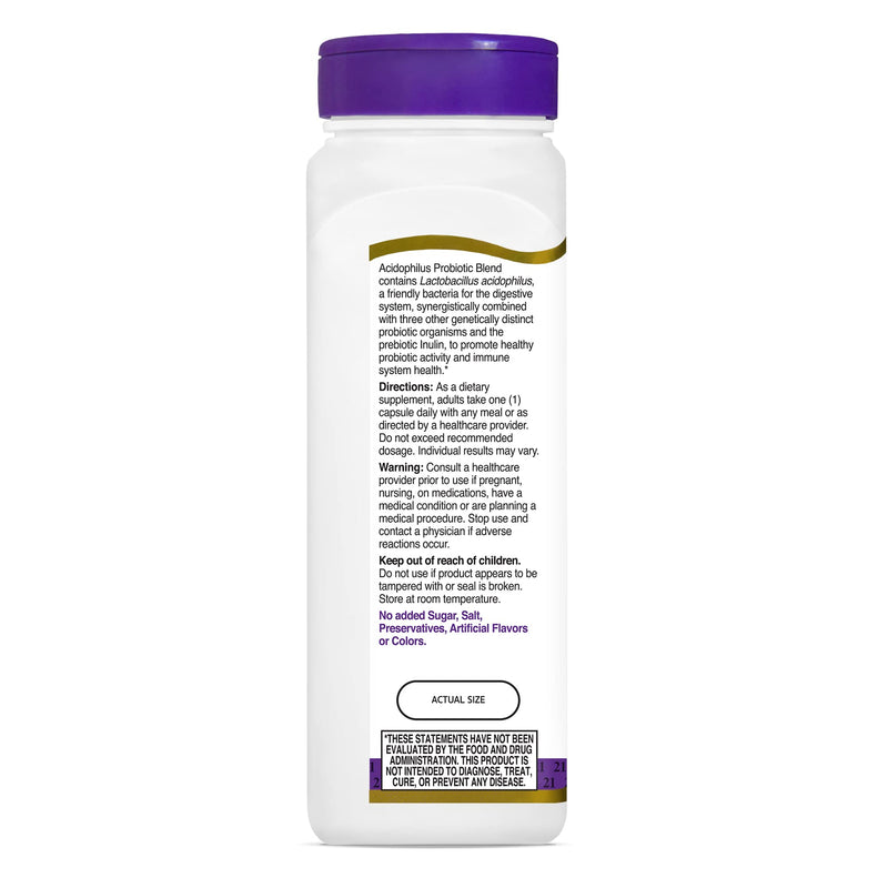 [Australia] - 21st Century Acidophilus Probiotic Blend, 150 Capsules 150 Count (Pack of 1) 