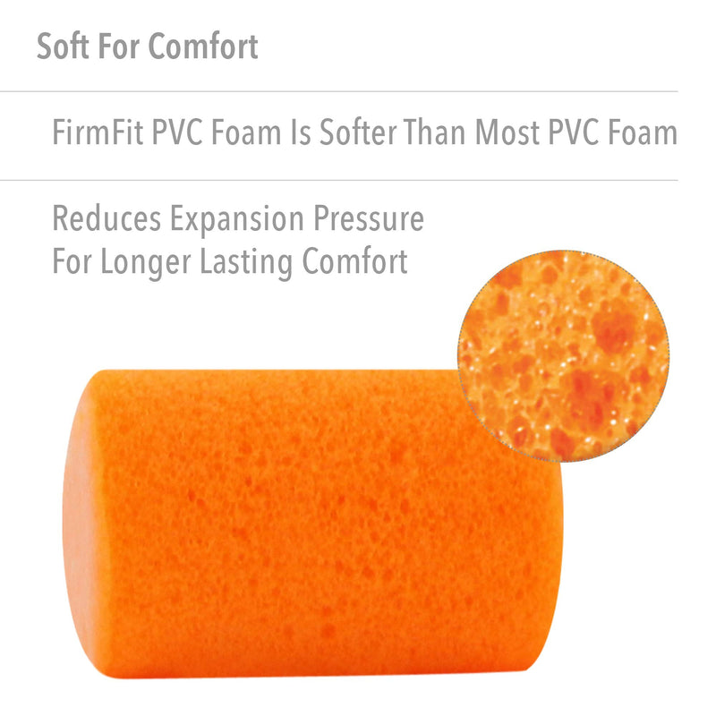 [Australia] - Howard Leight by Honeywell FirmFit Disposable Foam Earplugs, Polybag, 200-Pairs (FF-1) , Orange 