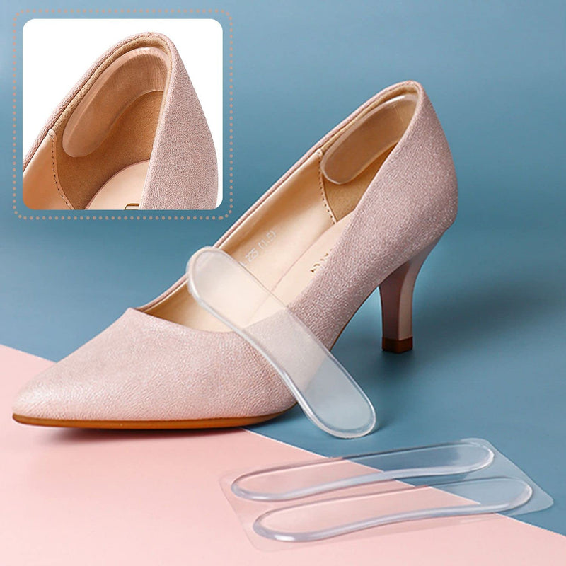 [Australia] - 4 Pairs of High Heel Insole, Soft Gel Relieve Metatarsal Pain, Non-Slip Clear Gel Insole, Fits Any Shoes 