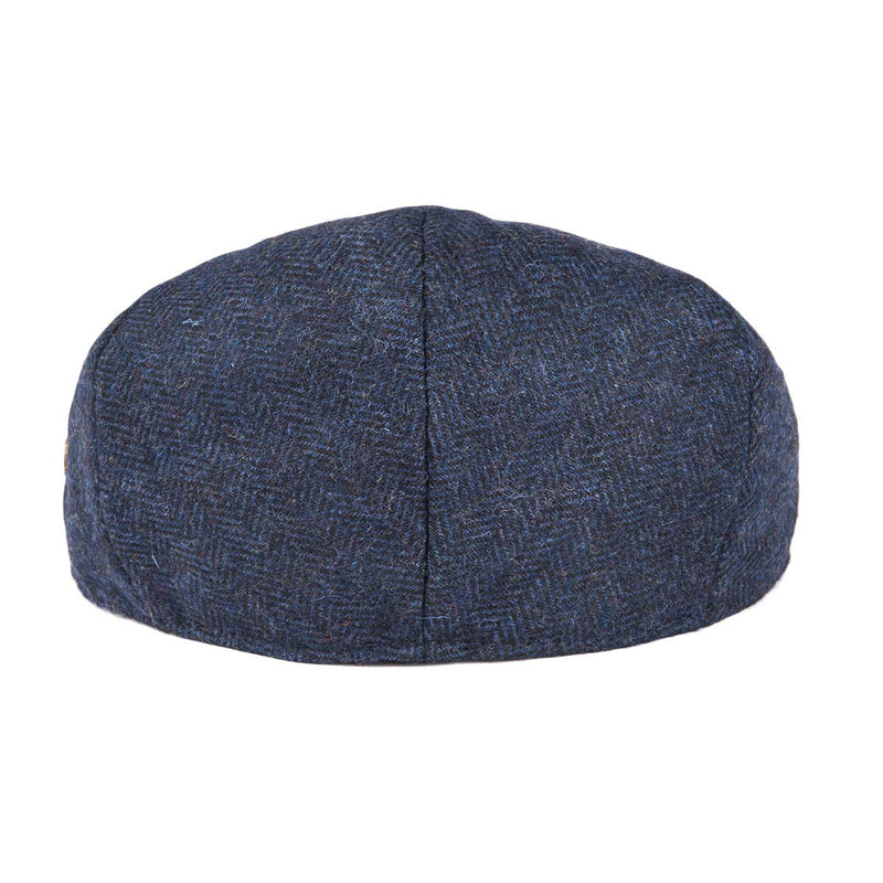 [Australia] - VOBOOM Men's Herringbone Flat Ivy Newsboy Hat Wool Blend Gatsby Cabbie Cap Navy 7 5/8 