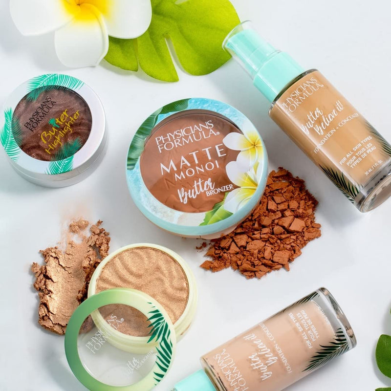 [Australia] - Physicians Formula, Matte Monoi Butter Bronzer, Long-lasting Bronzer Powder with Monoi Butter, Murumuru Butter, Cupuaçu Butter, Tucuma Butter, Essential Fatty Acids - Pro-vitamins, Matte Deep Bronzer 