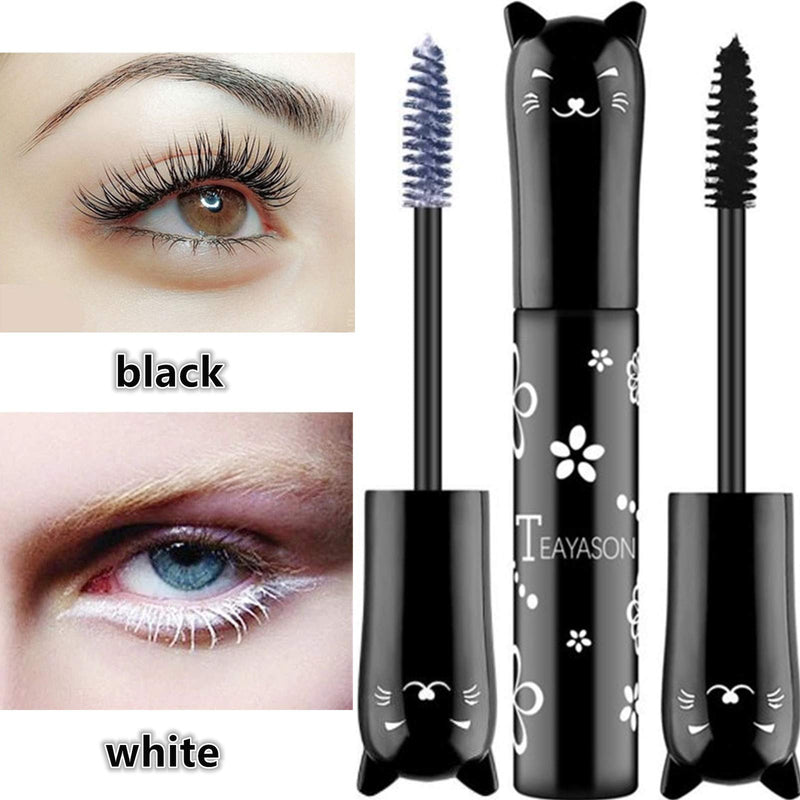 [Australia] - Cat eye mascara Eyes Makeup Color Mascara Waterproof Fast Dry Eyelashes Curling Lengthening Makeup Eye Lengthening, Lifting, Curling (6 color sets) 6 color sets 