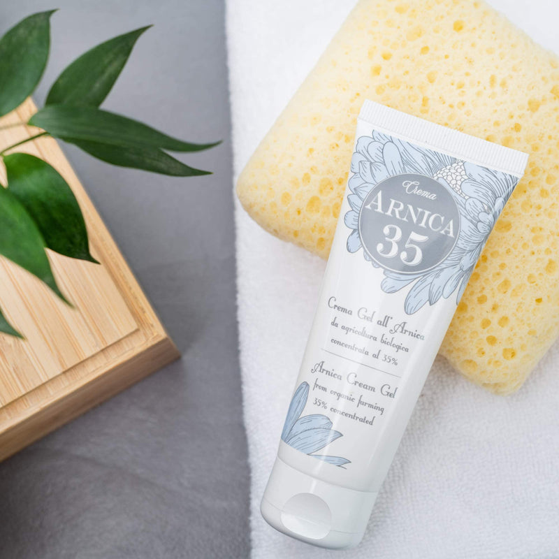 [Australia] - Dul�c Arnica Gel Cream Extra Strong 75ml Great for Muscle and Joint Massage, Even After Sports, Made in Italy with 35% Organic Arnica Montana, Cooling Effect 