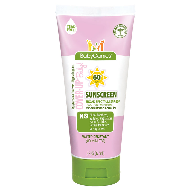 [Australia] - Babyganics Sunscreen Lotion 50 SPF, 6oz, Packaging May Vary 2 