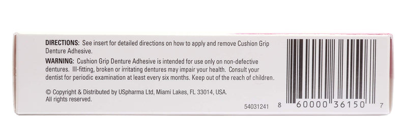 [Australia] - Cushion Grip - A Soft Pliable Thermoplastic Denture Adhesive for Refitting and Tightening 1 Oz (28 Grams) … 