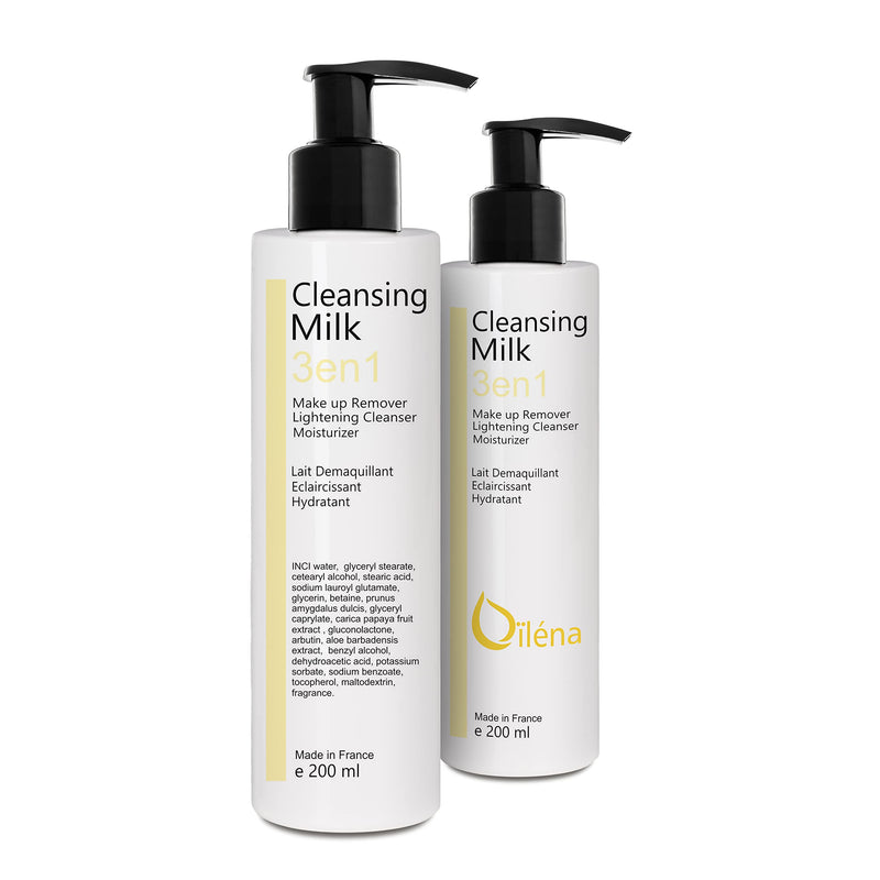 [Australia] - Make-up Remover Lightening Cleansing Milk Micellar Milk Facial Cleanser for Sensitive Skin Cleanser Make up waterproof Remover 200 ml 