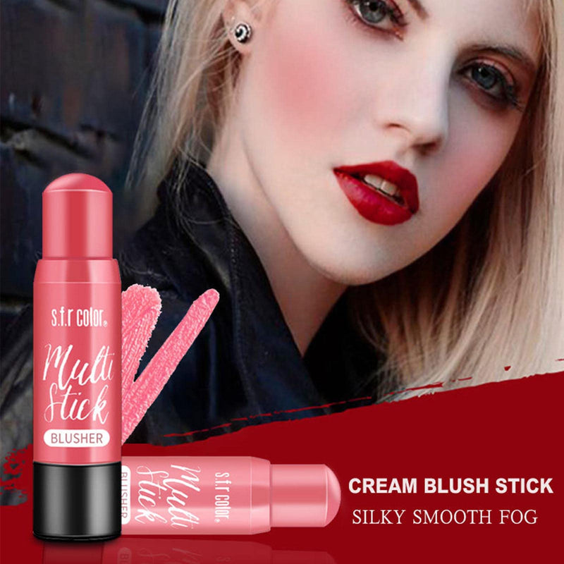 [Australia] - KWOLYKIM 5 Colors Blush Sticks for Cheeks and Lips, Professional Makeup Blush, Cream Blush, Highlighter&Trimming Rouge Pen 5 Colors Stick 
