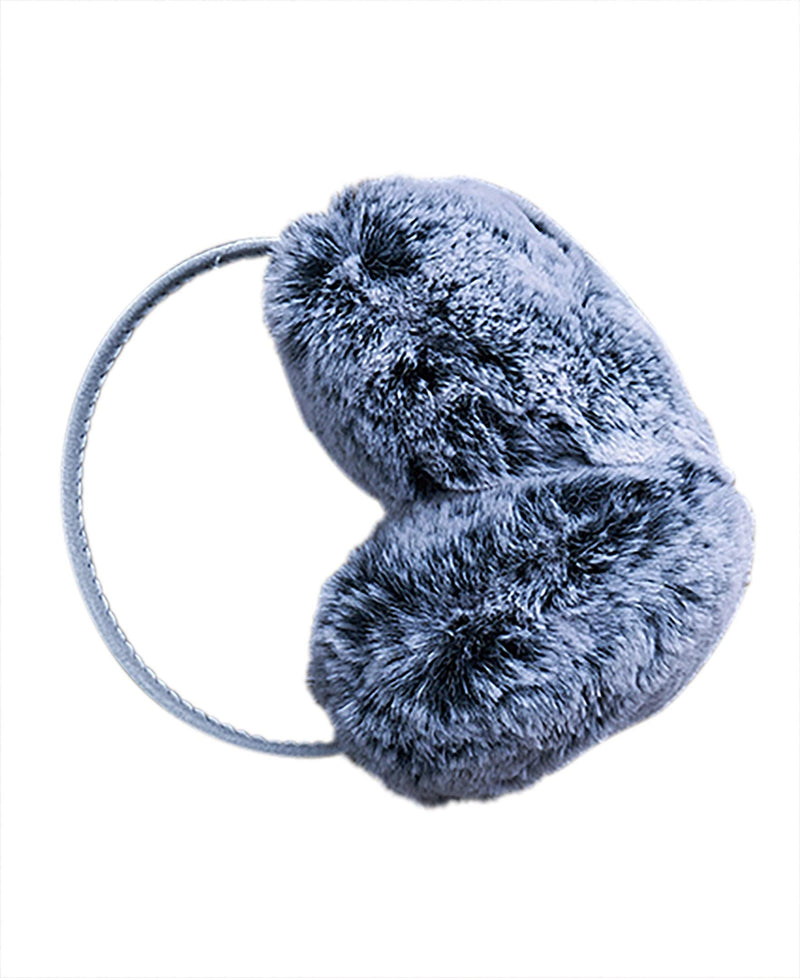 [Australia] - LEMON Women's Cozy Plush Earmuff One Size Blackness 