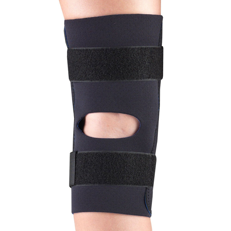 [Australia] - OTC Knee Stabilizer Wrap, Hinged Bars, Neoprene, Black, Large 
