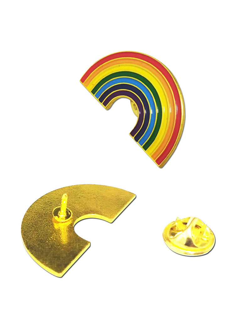 [Australia] - Mayam 24 Pieces Pride Pins Rainbow Pins Buttons Gay Lapel Pin Hat Tie Tack Brooch Style 1 