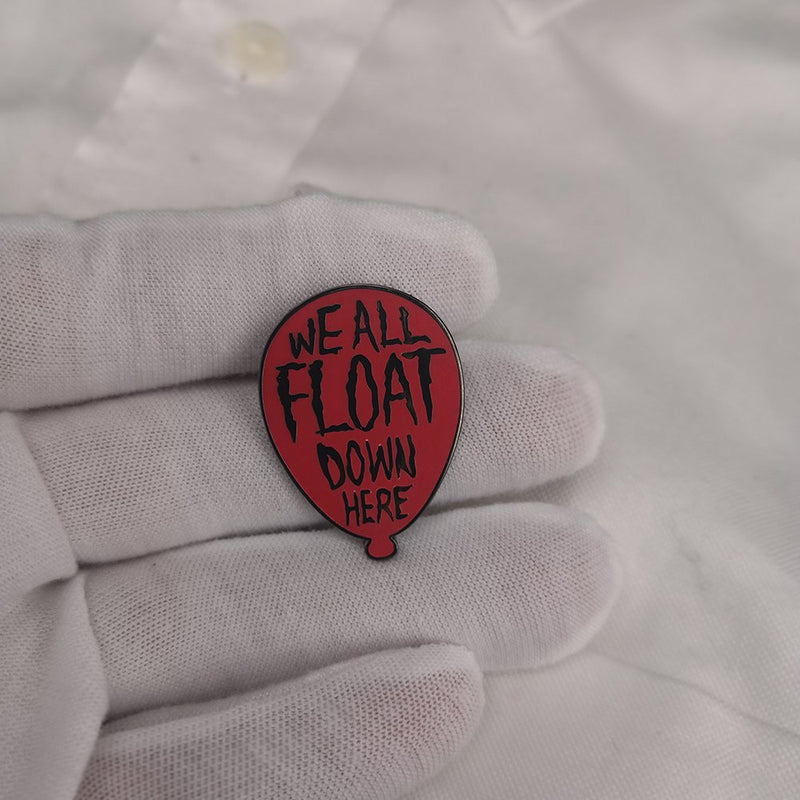 [Australia] - GuDeKe We All Float Down Here Hard Enamel Pin Badge 