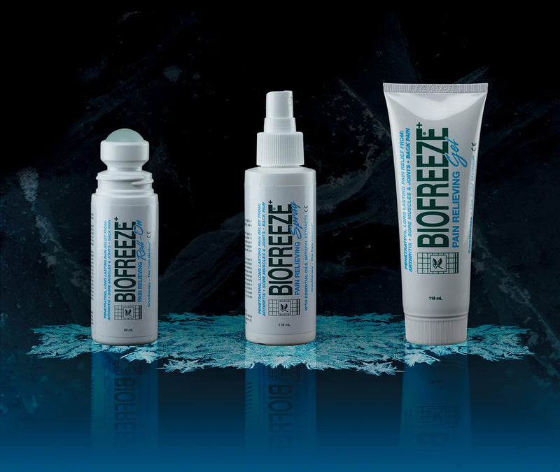[Australia] - Biofreeze Pain Relieving Spray, 118 ml, Cooling Topical Analgesic, On-the-Go Use, Long Lasting, Soothing, Targeted Pain Relief, Cold Therapy for Athletes, Fast Acting for Muscle, Joint & Back Pain 118ml Pack of 1 