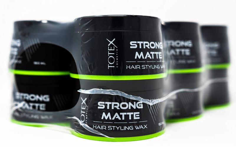 [Australia] - Totex Hair Men Styling Hair Wax - Strong Hold Texture Matte Natural Matte Look Finish - Hair Defining Paste Matte Wax 150ml (2 Pcs Offer) 