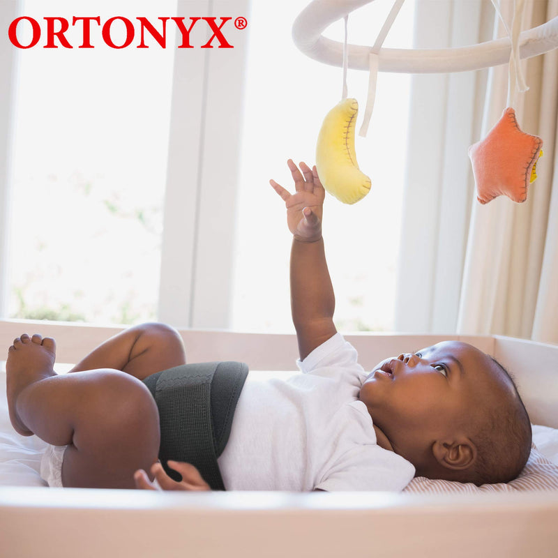 [Australia] - ORTONYX Baby Umbilical Hernia Belt - OX350 Medium (Pack of 1) Black 