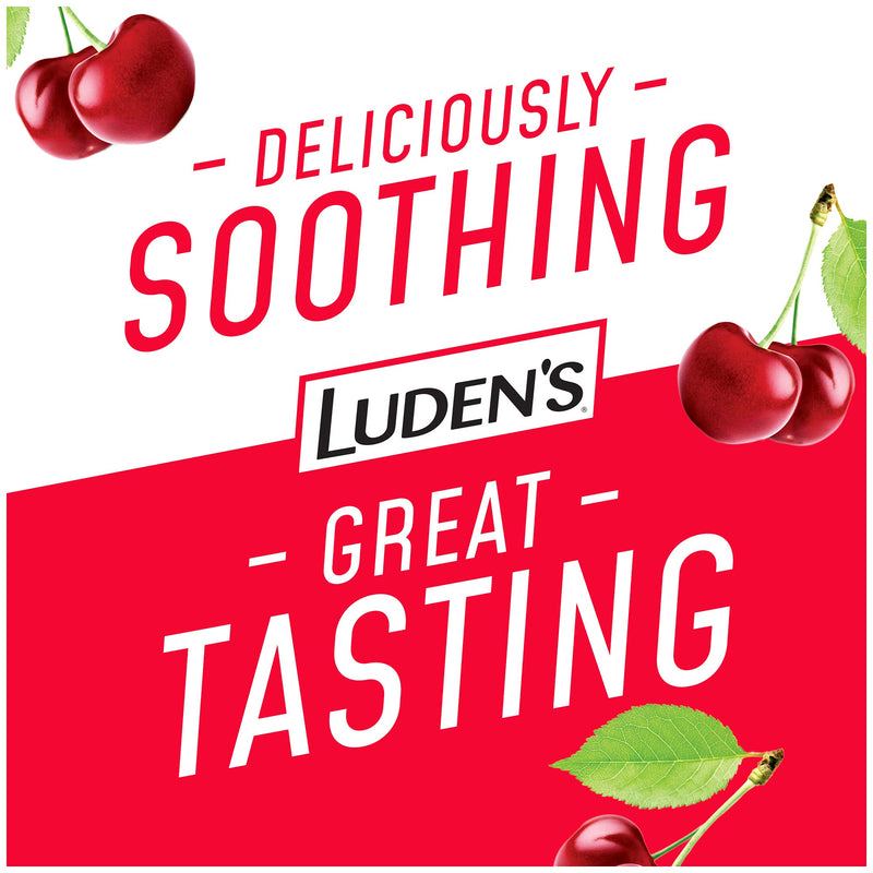 [Australia] - Ludens Deliciously Soothing Throat Drops, Wild Cherry Flavor, 90 Count 