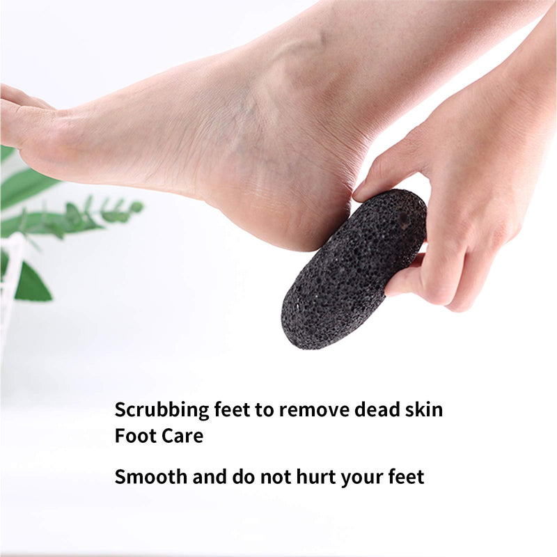 [Australia] - Symlis Natural Pumice Stone for Feet - Lava Callus Remover Feet - Health Foot Care - Pedicure Exfoliation Tool - Great for Corn Dead Skin Remover For Feet and Hands (2 Packs) 