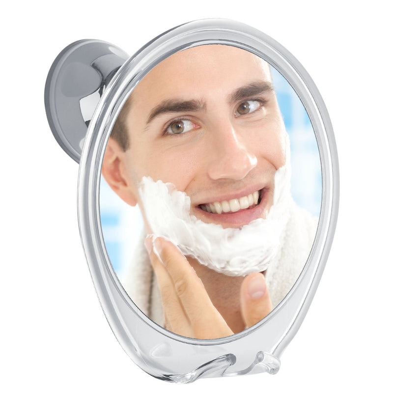[Australia] - Probeautify Fogless Shower Mirror for Shaving - Strong Suction Cup, Razor Holder & 360 Degree Rotation Shower Shaving Mirror - Fog Free Mirror for Shower & Shaving Mirror - Men & Women Clear Non-Magnifying 