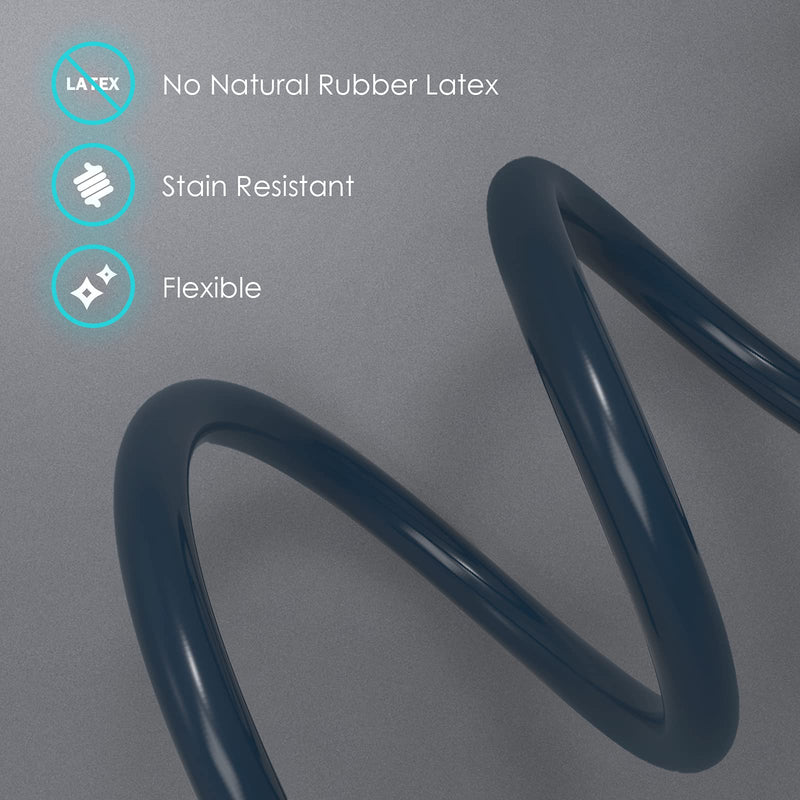 [Australia] - Clairre Single Head Stethoscope for Doctors/Nurses/Nursing Students, for Medical and Home Use (Navy Blue Tube, Without EVA Case) Navy Blue Tube 