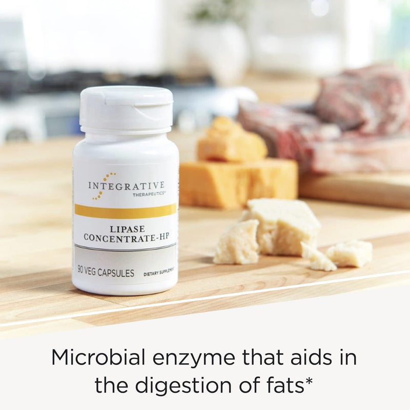 [Australia] - Integrative Therapeutics Lipase Concentrate-HP - Enzyme Supplement for Men and Women That Aids in The Digestion of Fats* - Keto and Paleo Friendly* - 90 Vegan Capsules 