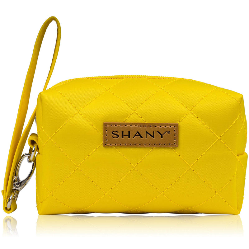 [Australia] - SHANY Limited Edition Mini Tote Bag and Travel Makeup Bag, Blonde YELLOW 