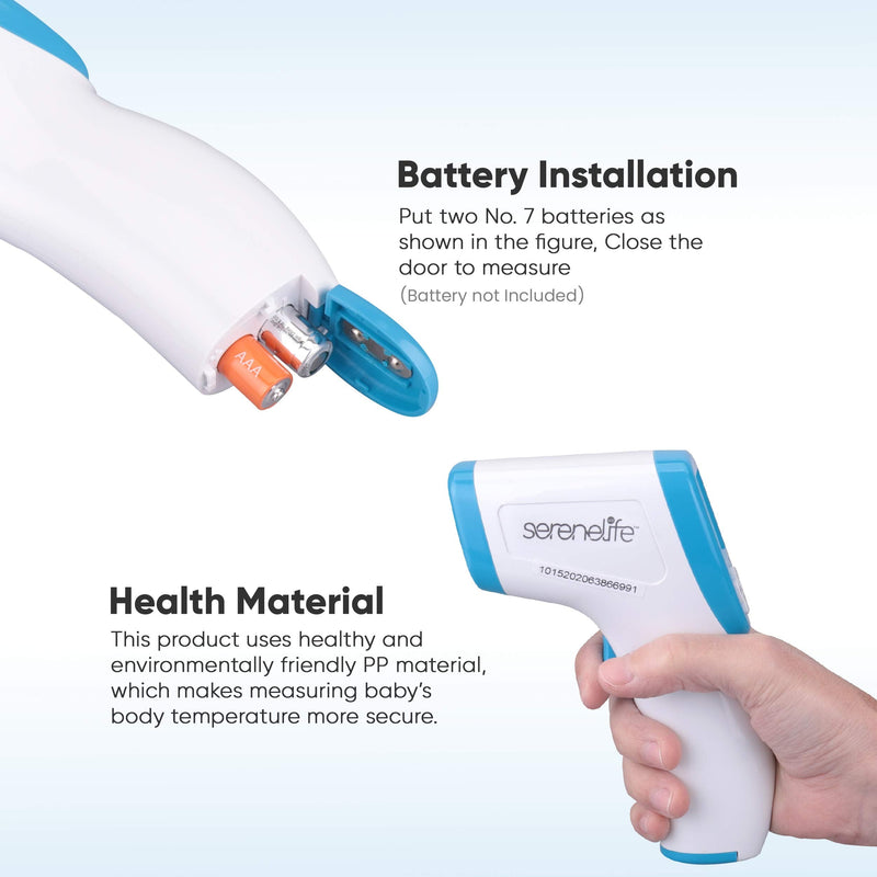 [Australia] - Infrared Digital Professional Thermometer, Non-Contact Touchless Forehead Thermometer for Adults and Kids, Accurate Instant Readings with Fever Alarm, Memory Recall and 3 in 1 Digital LCD Display 
