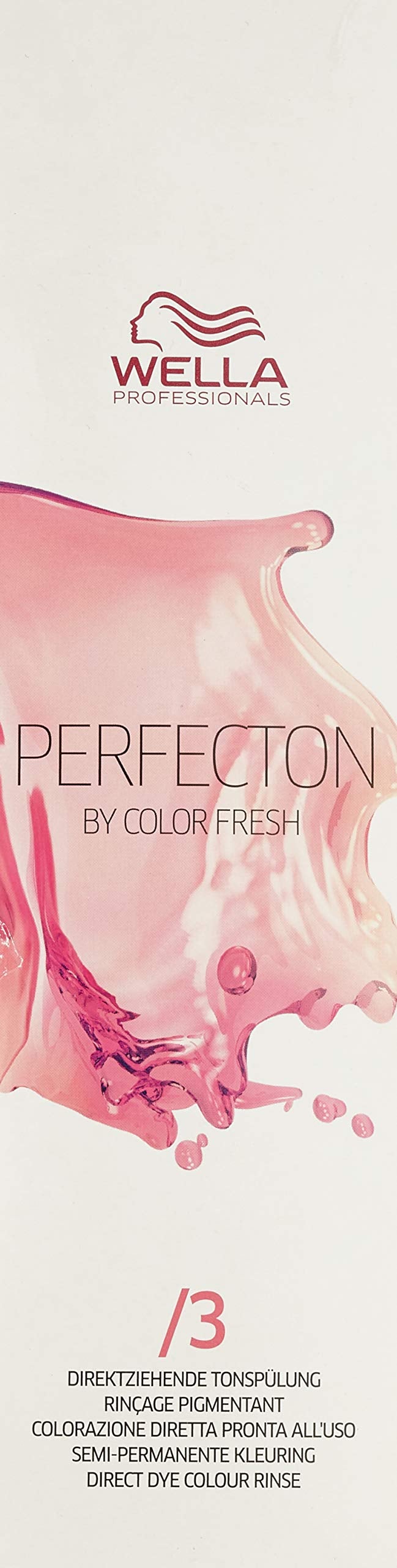 [Australia] - WELLA Perfection By Color Fresh Semi-Permanent Hair Colour, No. 3 Gold, 250ML 8005610588636 250 ml 