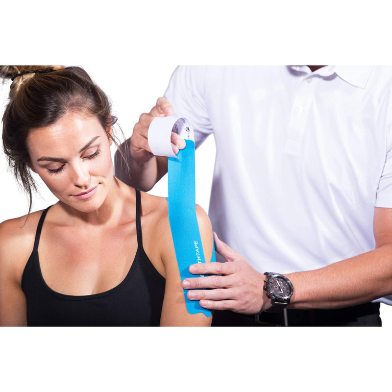 [Australia] - StrengthTape Kinesiology Tape - 5M Precut K Tape Roll - Premium Athletic Tape - Support and Prevent Injuries - Multiple Colors Available Beige 