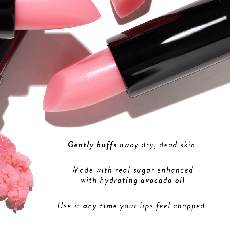 [Australia] - LAURA GELLER NEW YORK Prep-n-Go 2-in-1 Lip Scrub and Lip Oil Tint, Lip Hydrating Oil and Exfoliator, Finish Line 