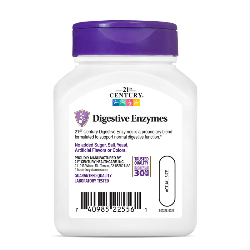 [Australia] - 21st Century Digestive Enzymes Capsules, 60 Count (Pack of 3) 