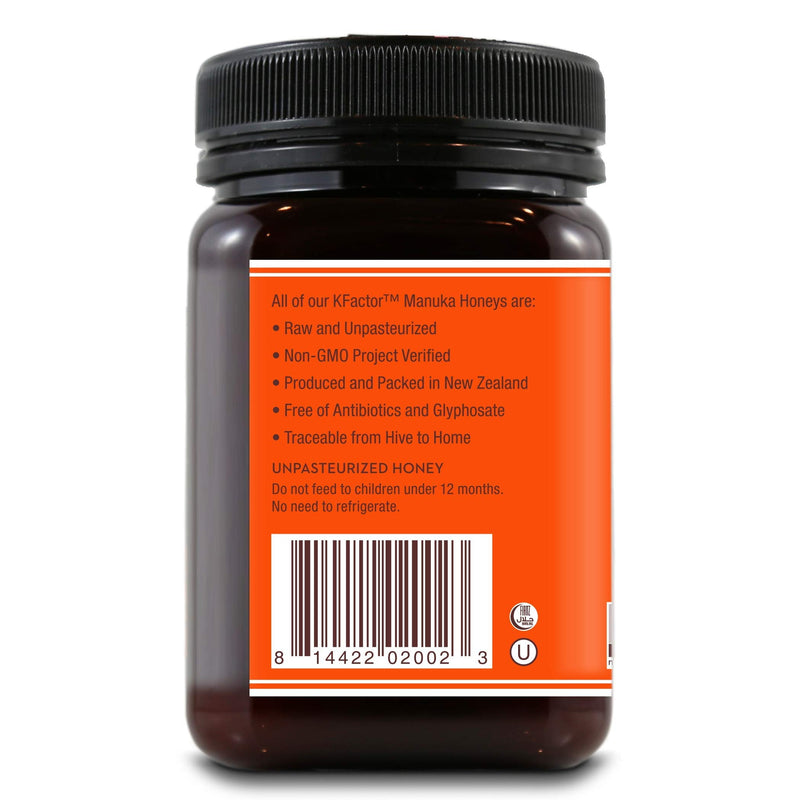 [Australia] - Wedderspoon Raw Premium Manuka Honey, KFactor 16, 17.6 Oz, Genuine New Zealand Honey, Traceable from Our Hives to Your Home 1.1 Pound (Pack of 1) 