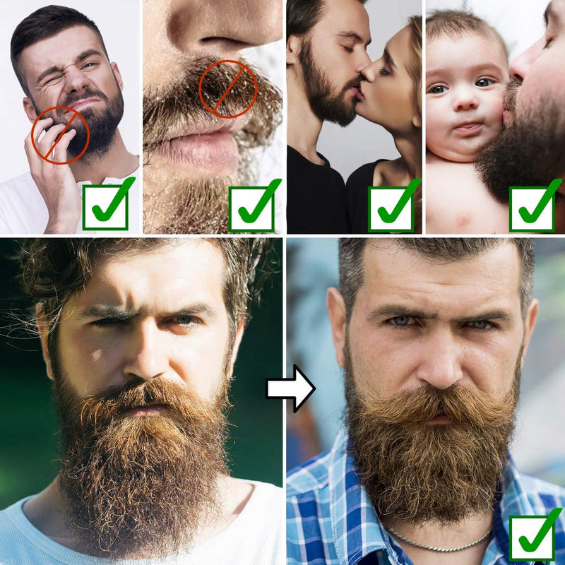 [Australia] - Premium Beard Balm | Billionaire | The Best Beard Conditioner & Softener to Shape & Style your Beard, While Stopping Beard Itch & Flakes | Natural & Organic | Great for Hair Care & Growth Vanilla 