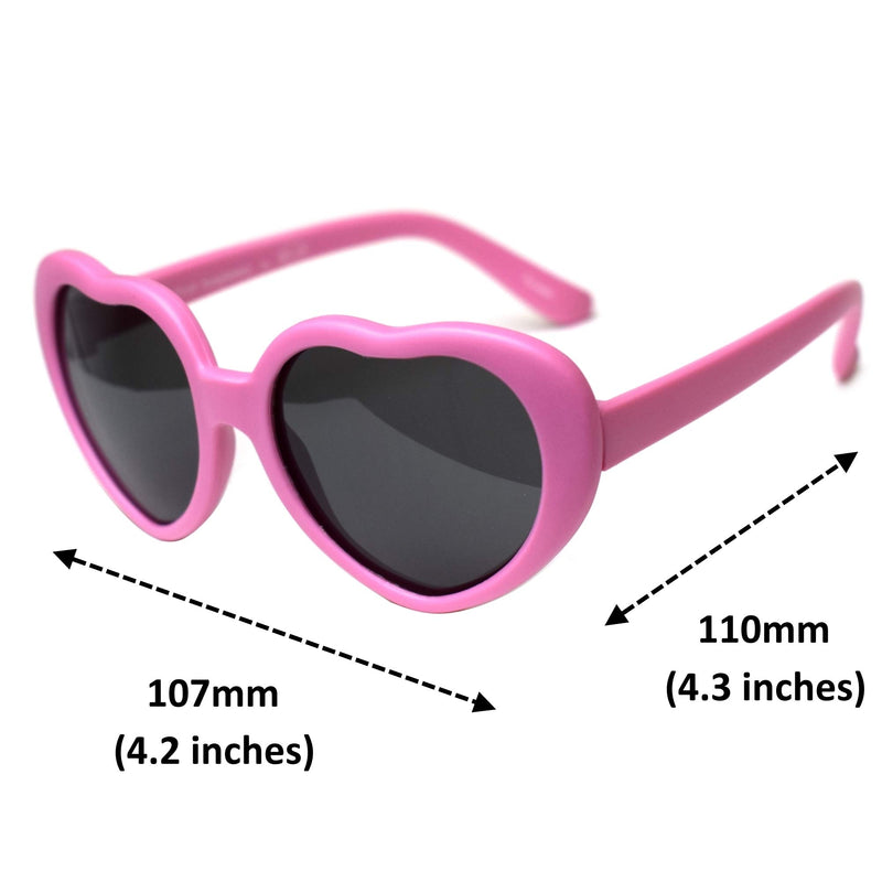 [Australia] - Sweetheart – Baby, Toddler's First Sunglasses for Ages 1-2 Years Pink 