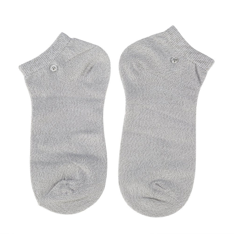 [Australia] - Sock Massager 1 Pair Conductive Socks Massage Socks Physiotherapy Health Care Relieve Foot Fatigue for Tens Machine(Short Type) Short Type 