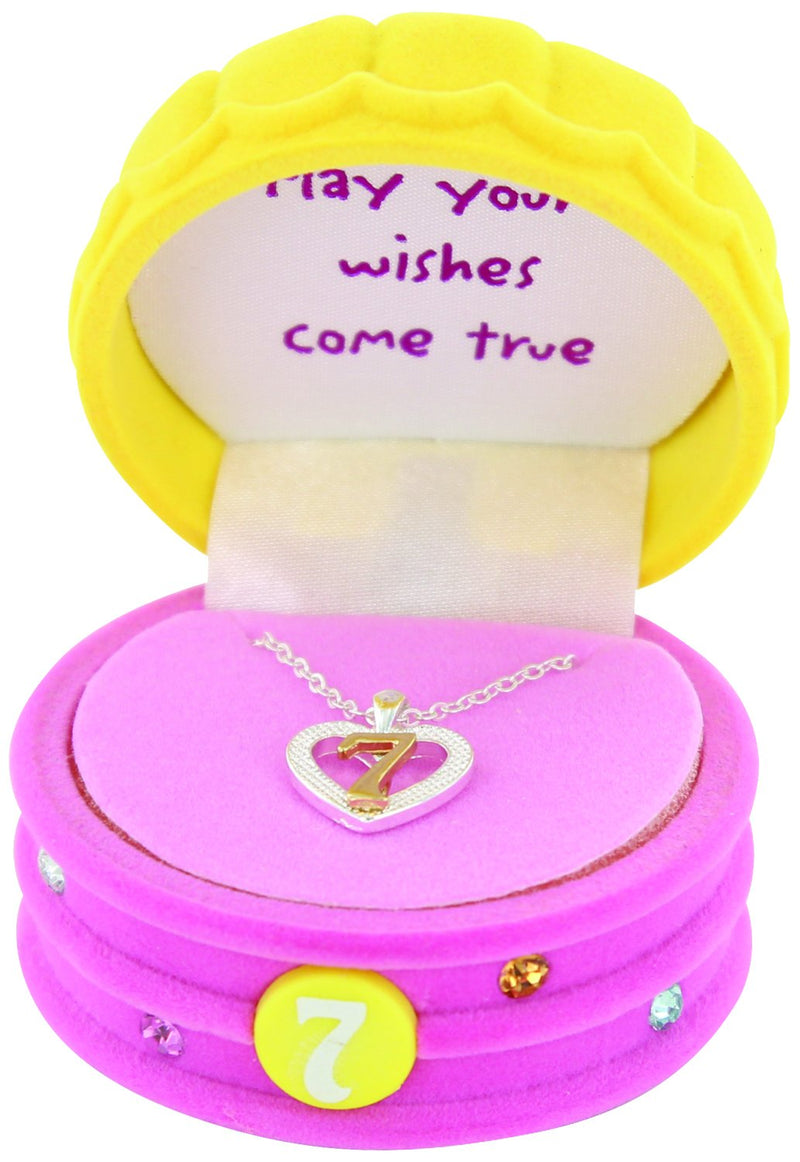 [Australia] - It's My Year Child's Number Pendant, 7Th Birthday, One Size 