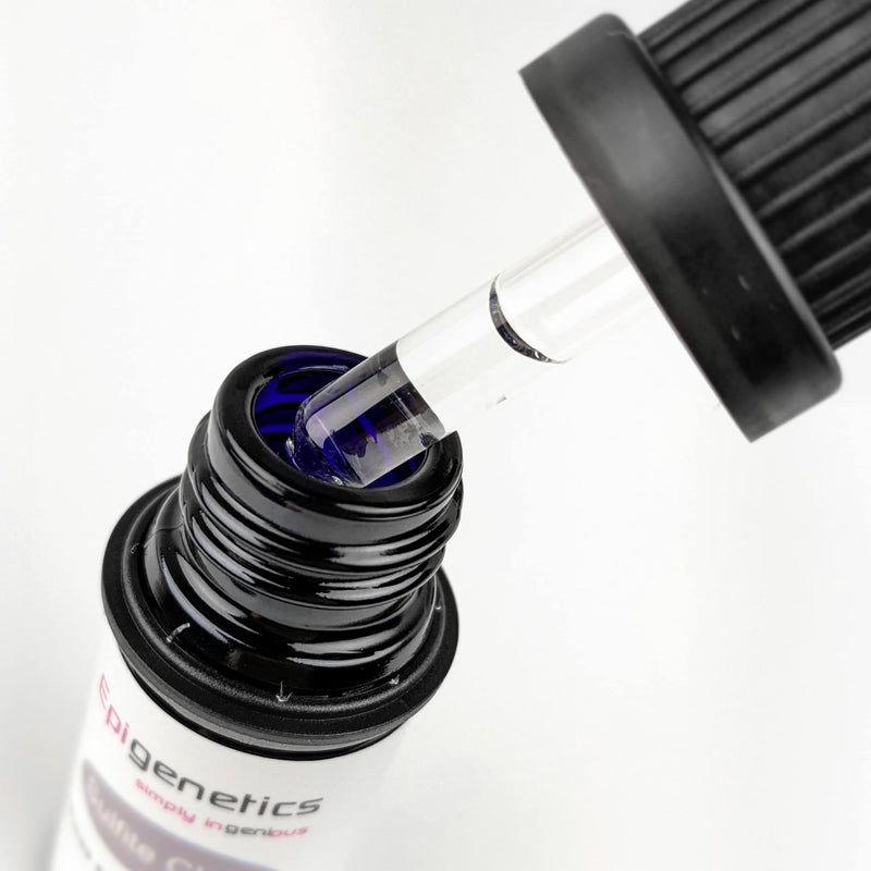 [Australia] - Sulfite Clear 5ml | 3% Food Grade Hydrogen Peroxide | Sulphite Remover Drops | Premium UV Blocking Miron Violet Glass & Pipette Dropper 