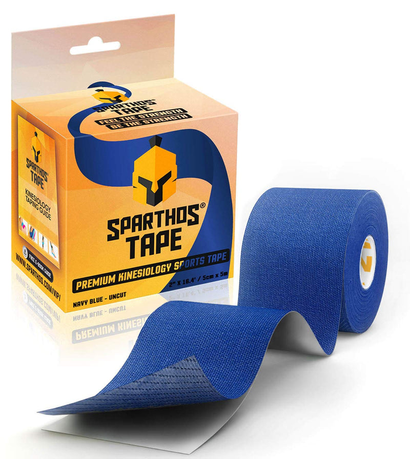 [Australia] - Sparthos Tape Color Bundle: Electric Blue + Navy Blue + Crimson Red [16.4 ft Uncut Rolls] 