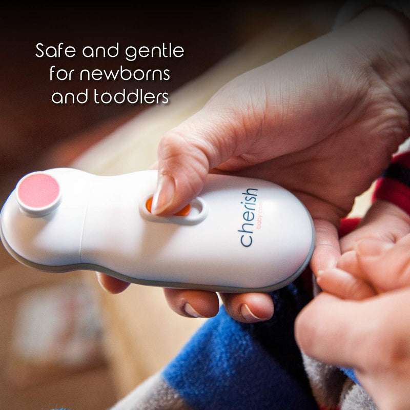 [Australia] - Baby Nail File Electric Nail Trimmer: Baby Nail Trimmer for Infant and Toddler: Safer Than Baby Nail Clippers - Baby Grooming Kit and Manicure Set 