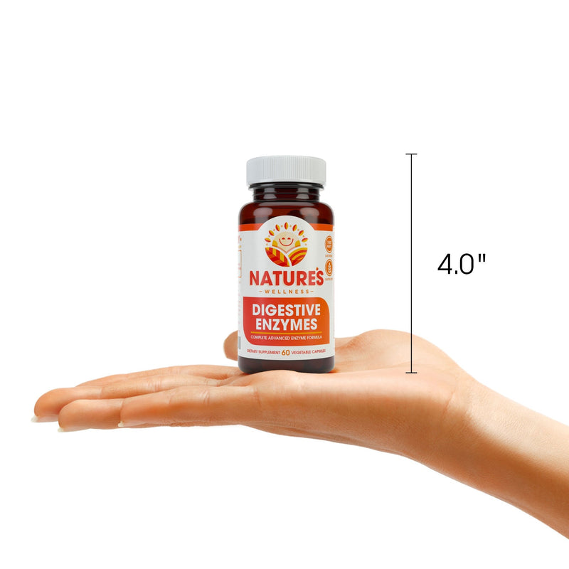 [Australia] - Digestive Enzymes Complete - Advanced Multi Enzyme Supplement for Better Digestion & Absorption. Help Gas Relief, Discomfort, Bloating, IBS, Gluten & Lactose Intolerance 