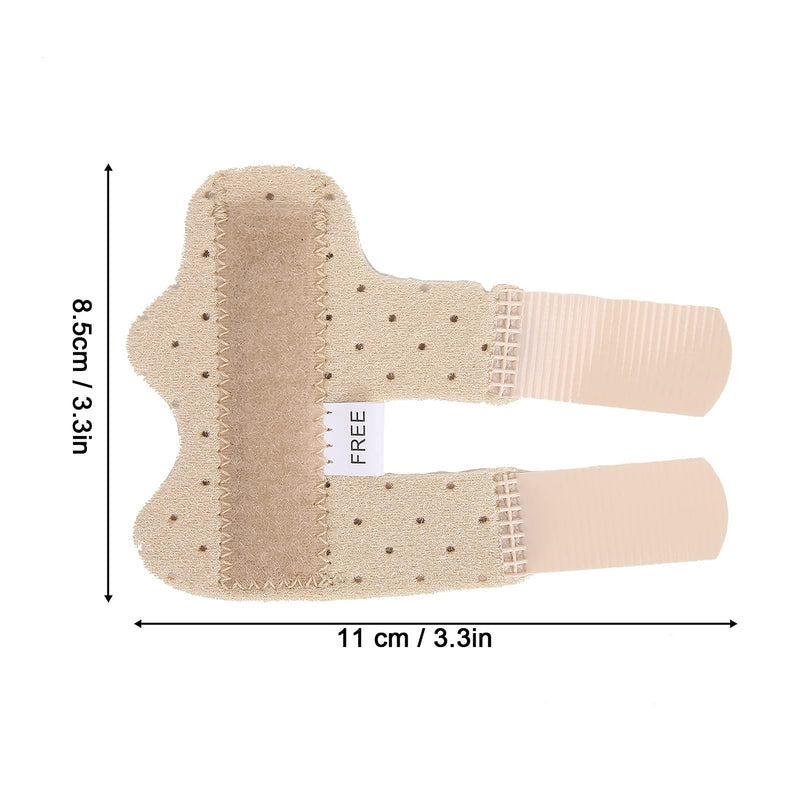 [Australia] - Weohoviy Trigger Finger Splints, Finger Support Brace Fingers Straighter for Index Finger Middle Finger of Left/Right Hand Finger Sprain Fracture Fixation Sports Injuries 